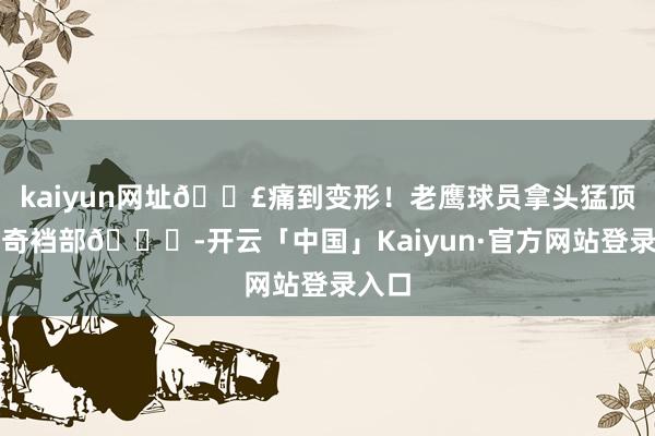 kaiyun网址😣痛到变形！老鹰球员拿头猛顶约维奇裆部🐔-开云「中国」Kaiyun·官方网站登录入口